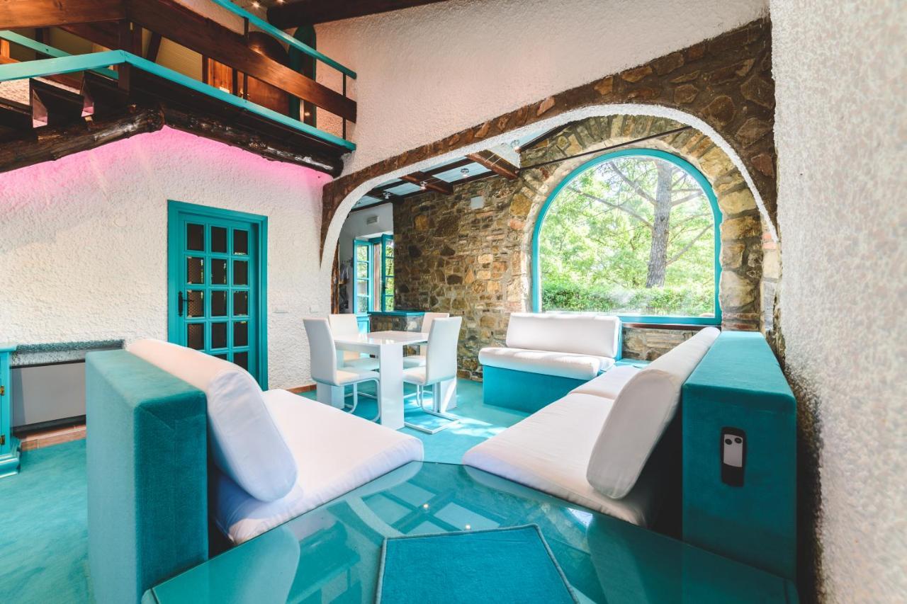 Villa Bog - Villa Con Piscina E Campo Da Tennis Piegaro  Luaran gambar